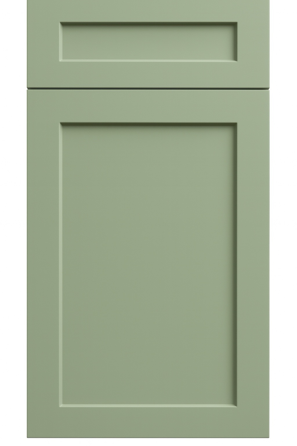 Beryl Green Shaker door