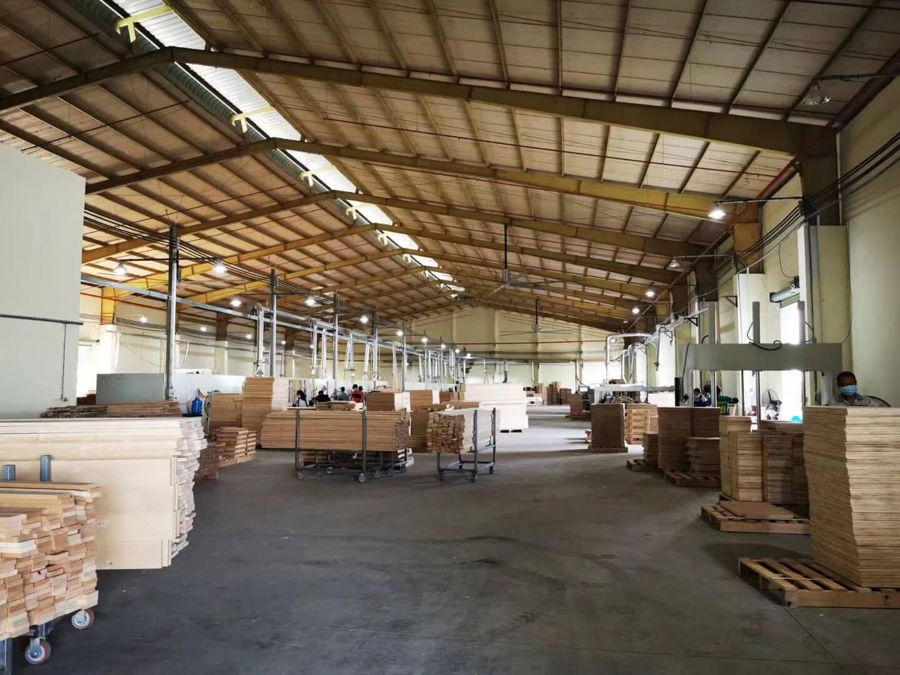 Factory production floor