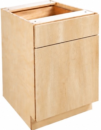 Natural Slab base cabinet, closed